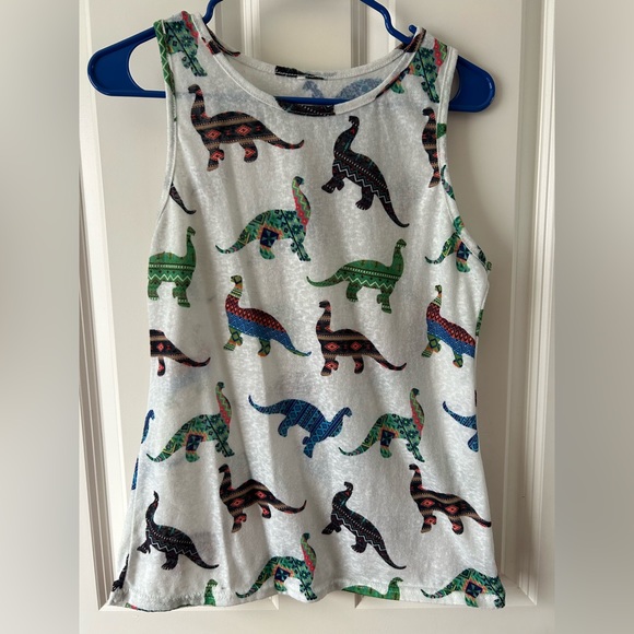 Dino Tank SO CUTE! - Picture 1 of 4